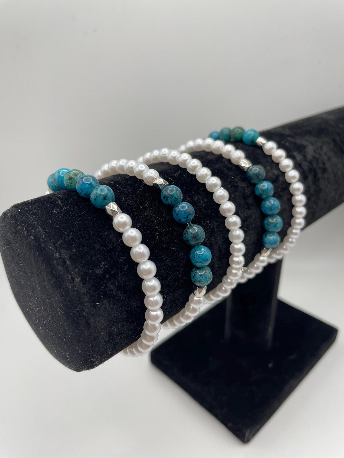 Blue Dalmatian Jasper Bracelet