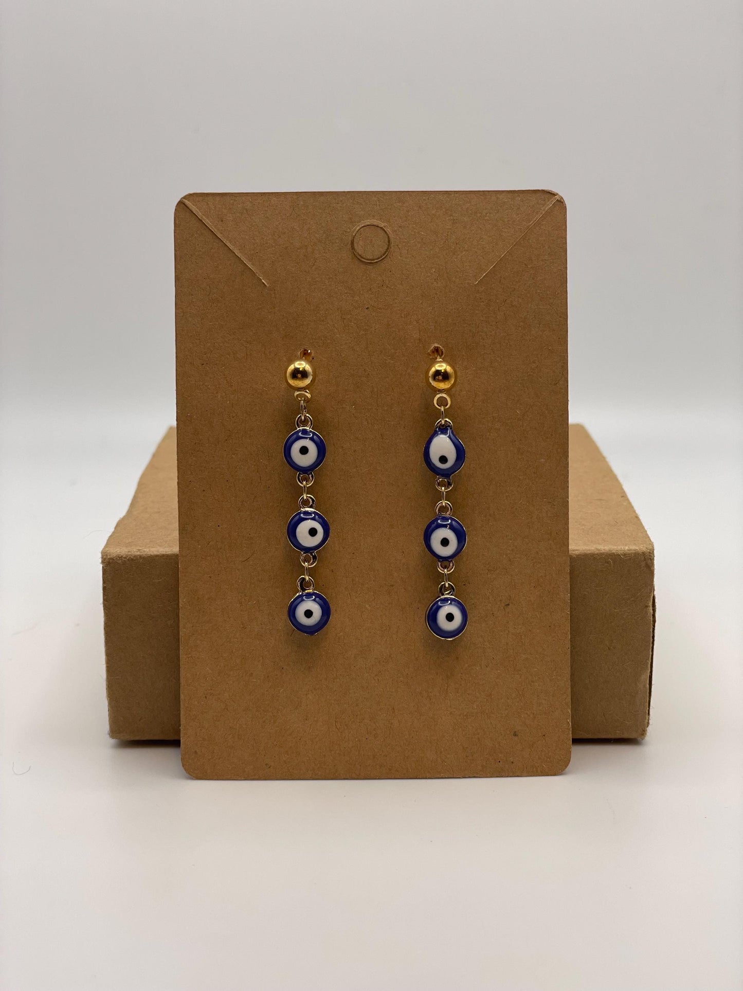 Evil Eye Drop Earrings